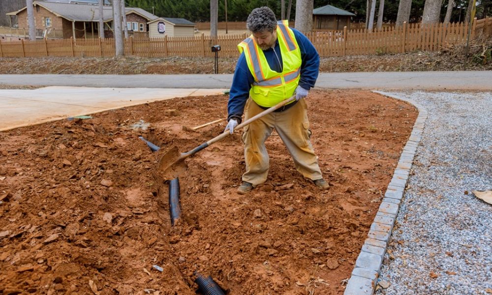 Well functioning drainage system can help reduce soil erosion and flooding.